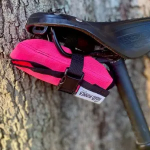 ROAD RUNNER Tool Saddle Roll - Highlighter Pink Cordura