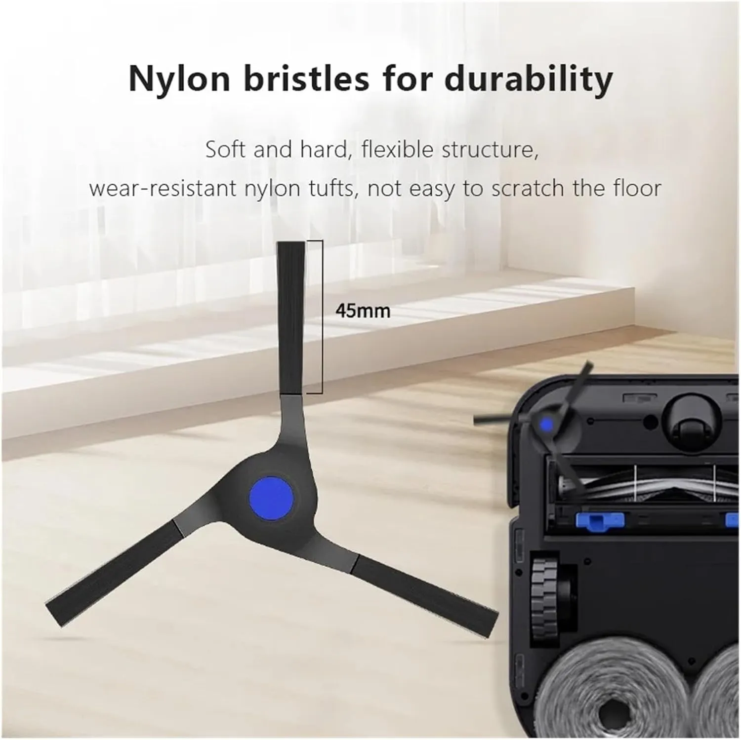 Robot Vacuum Accessories Roller Main Side Brush Hepa Filter Mop Cloth Dust Bag Parts，compatible For Ecovacs Deebot， X2 Omni / X2 Pro / X2(15pcs)