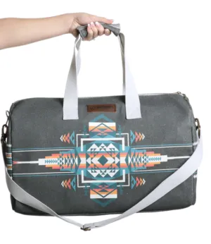 Rock and Roll Aztec Print Duffle Bag