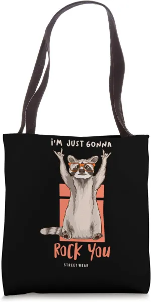 Rock and Roll Rebel: Unleash the Music Tote Bag