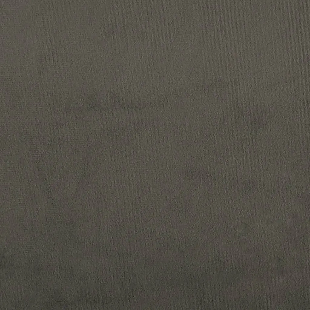 Rocking Chair Dark Gray Velvet