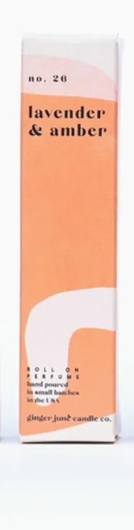 Roll on Perfume - Lavender & Amber