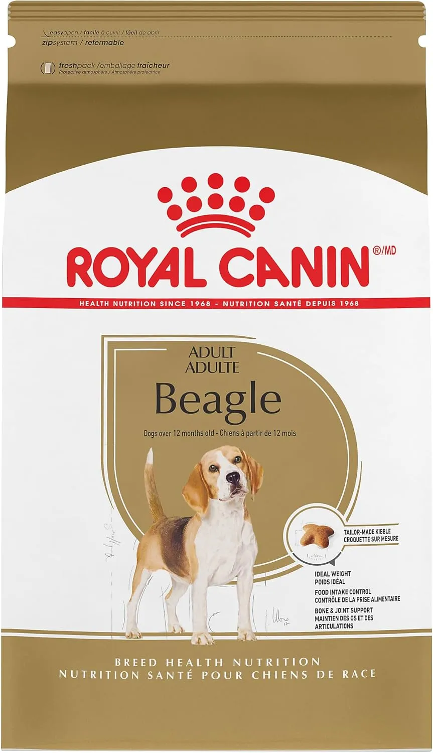 Royal Canin Beagle Adult Dry Dog Food, 30 lb bag