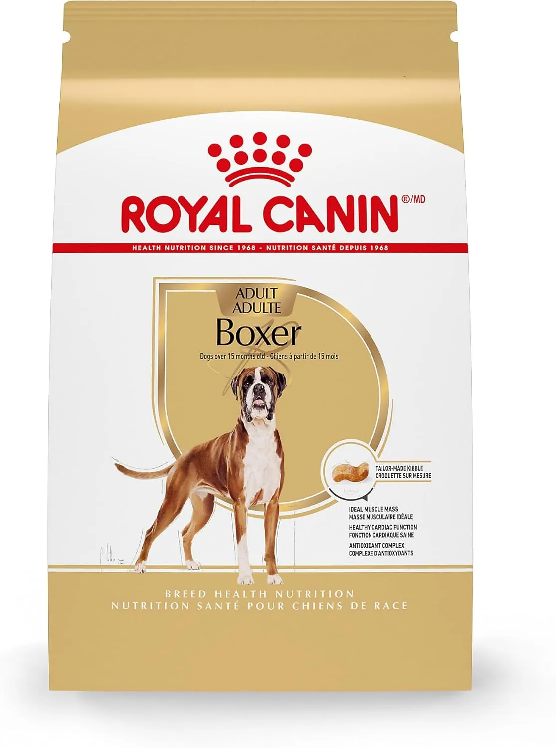 Royal Canin Boxer Adult Dry Dog Food, 17 lb bag