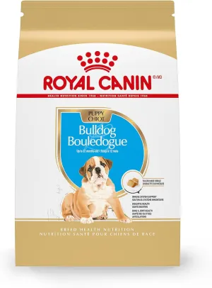 Royal Canin Bulldog Puppy Dry Dog Food, 30 lb bag