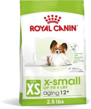 Royal Canin X-Small Aging 12  Dry Dog Food, 2.5 lb bag