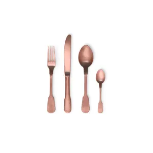 SET 24 POSATE - RAME OPACO
