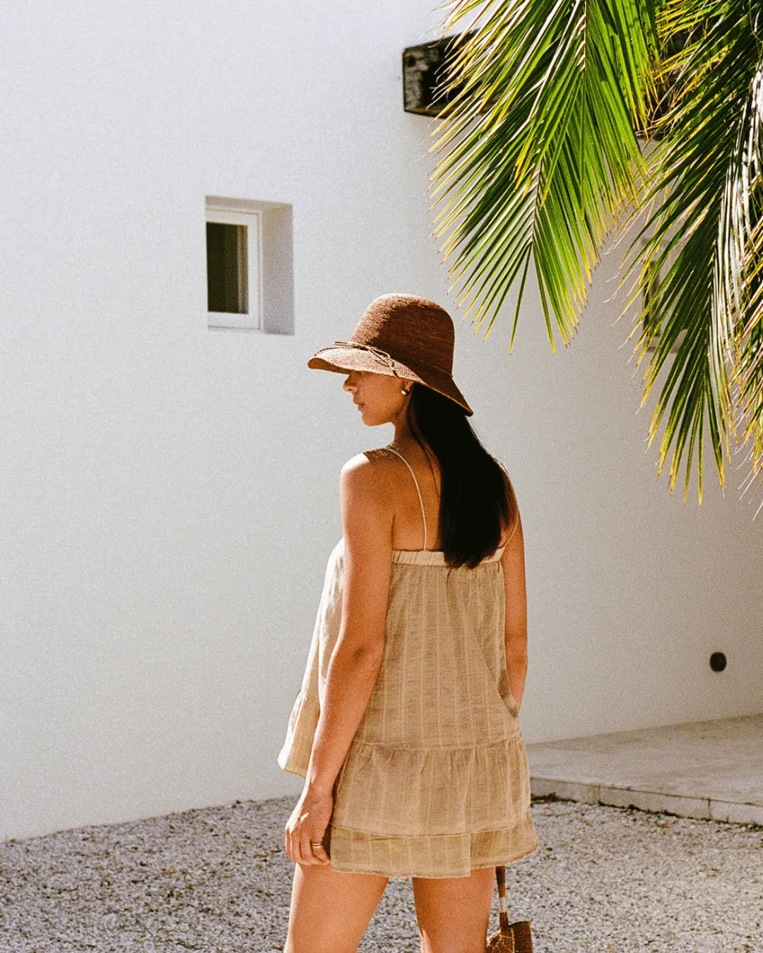 Set di Camicia e Pantaloni Corti in Lino