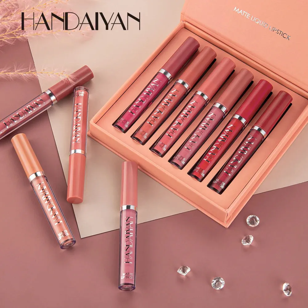 Set of 6 NonStick Cup Liquid lipstick