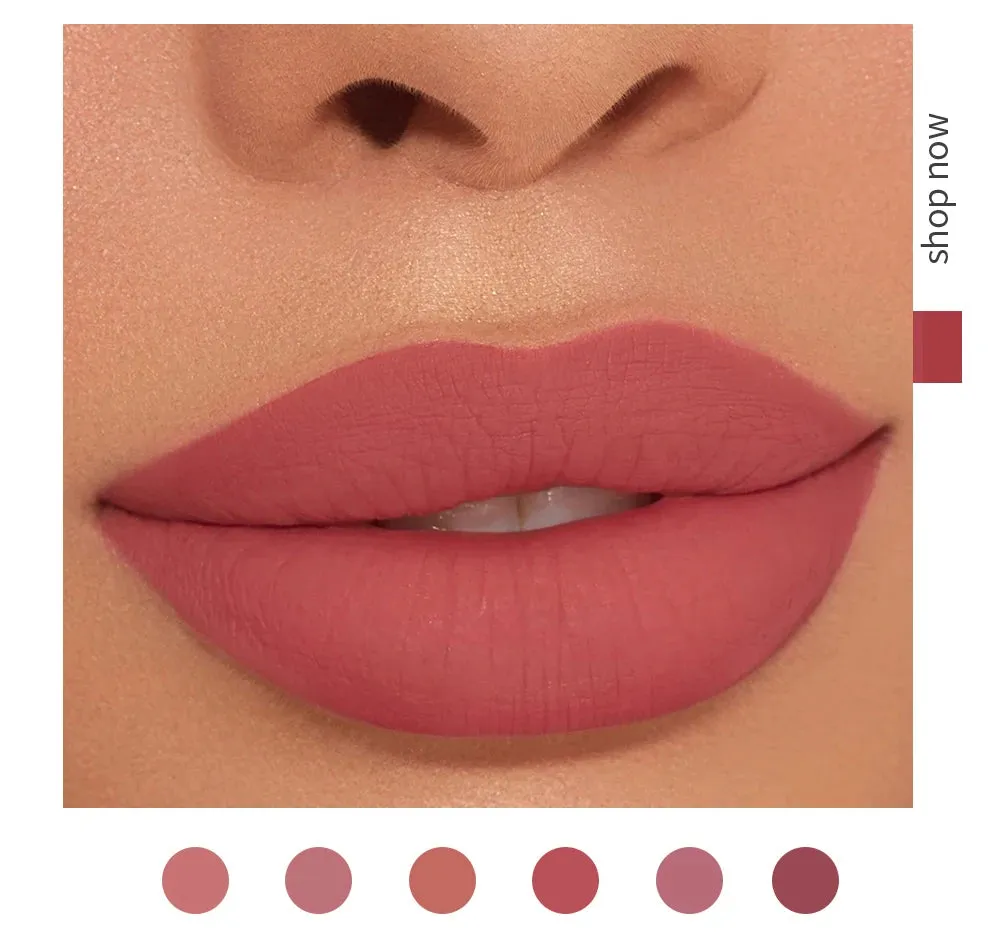 Set of 6 NonStick Cup Liquid lipstick