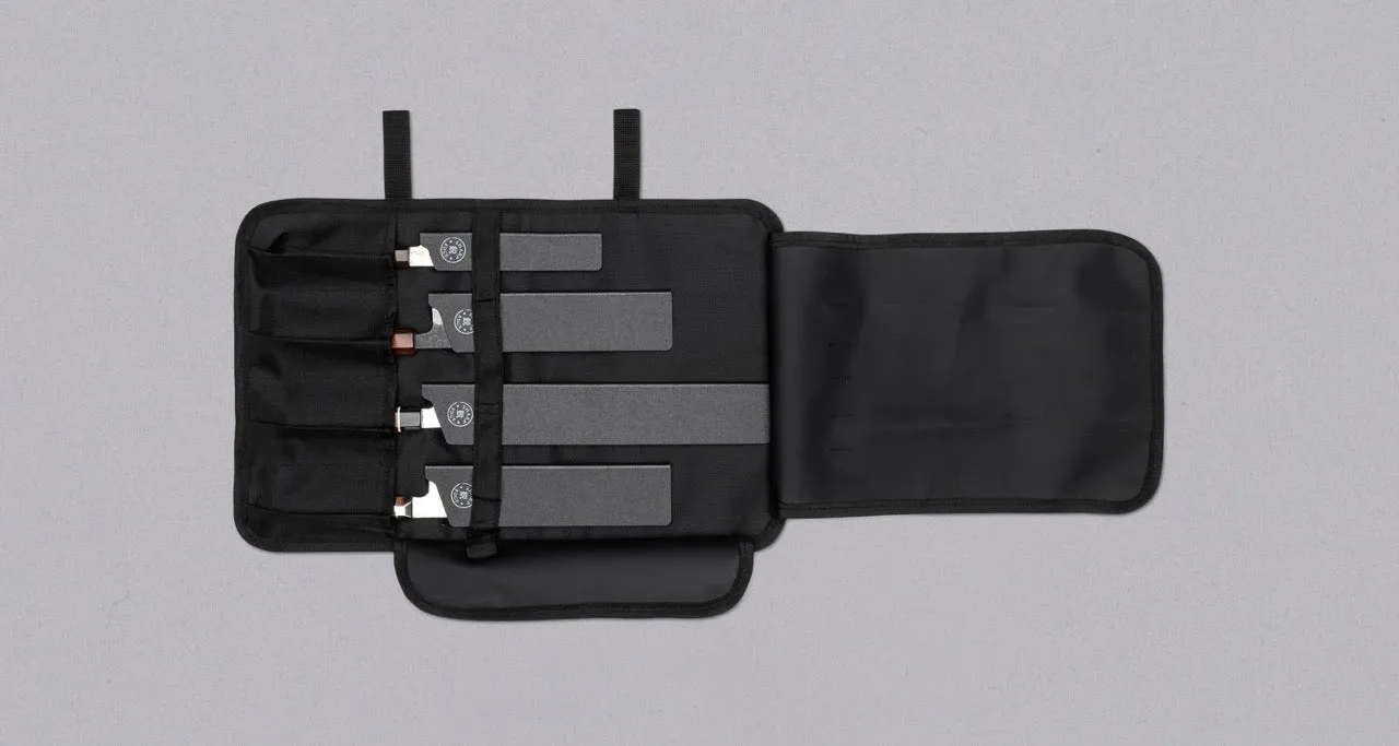 SharpEdge Knife Roll - Black [4 knives]
