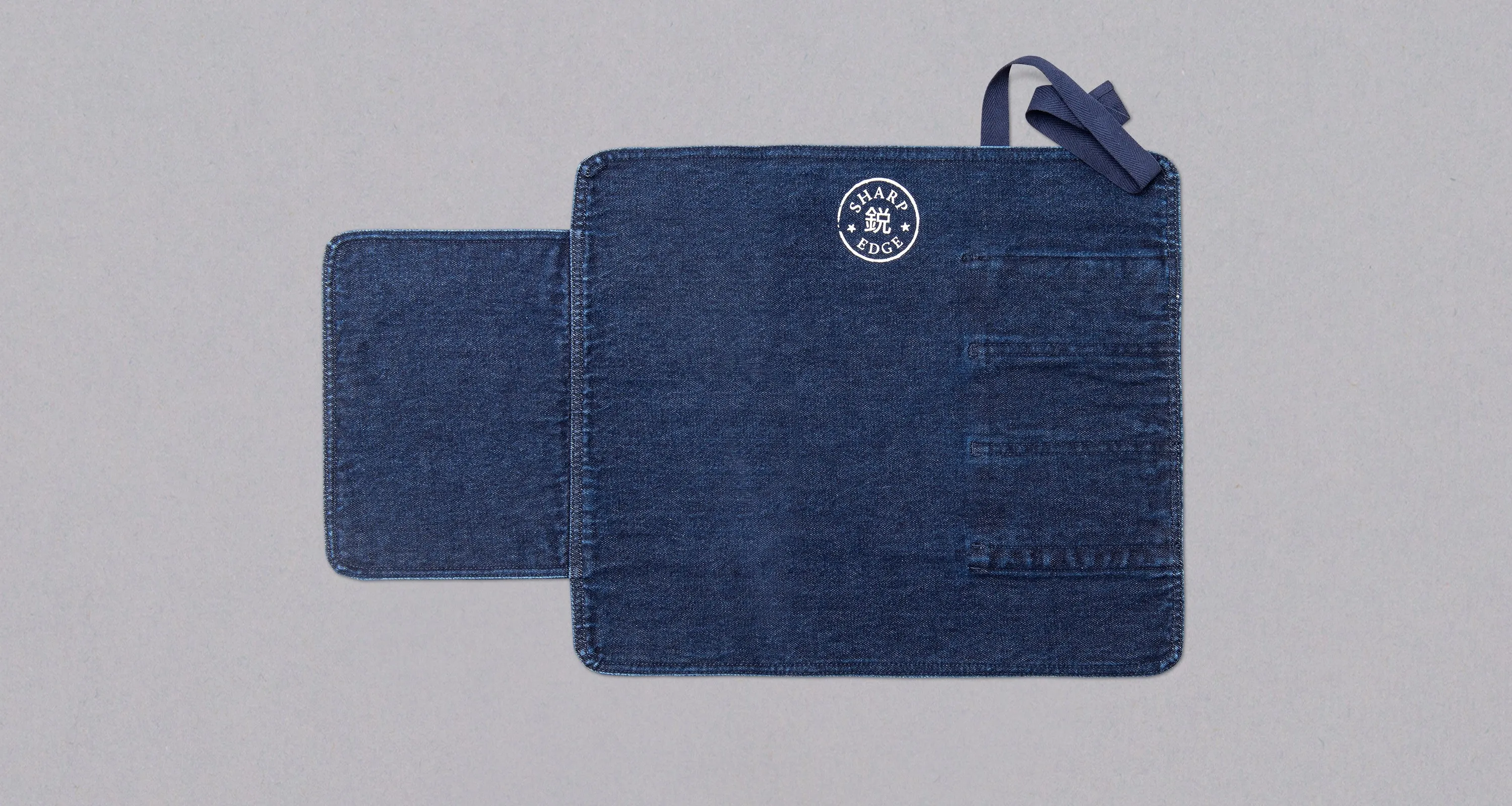 SharpEdge Knife Roll - Dark Denim [3 knives]