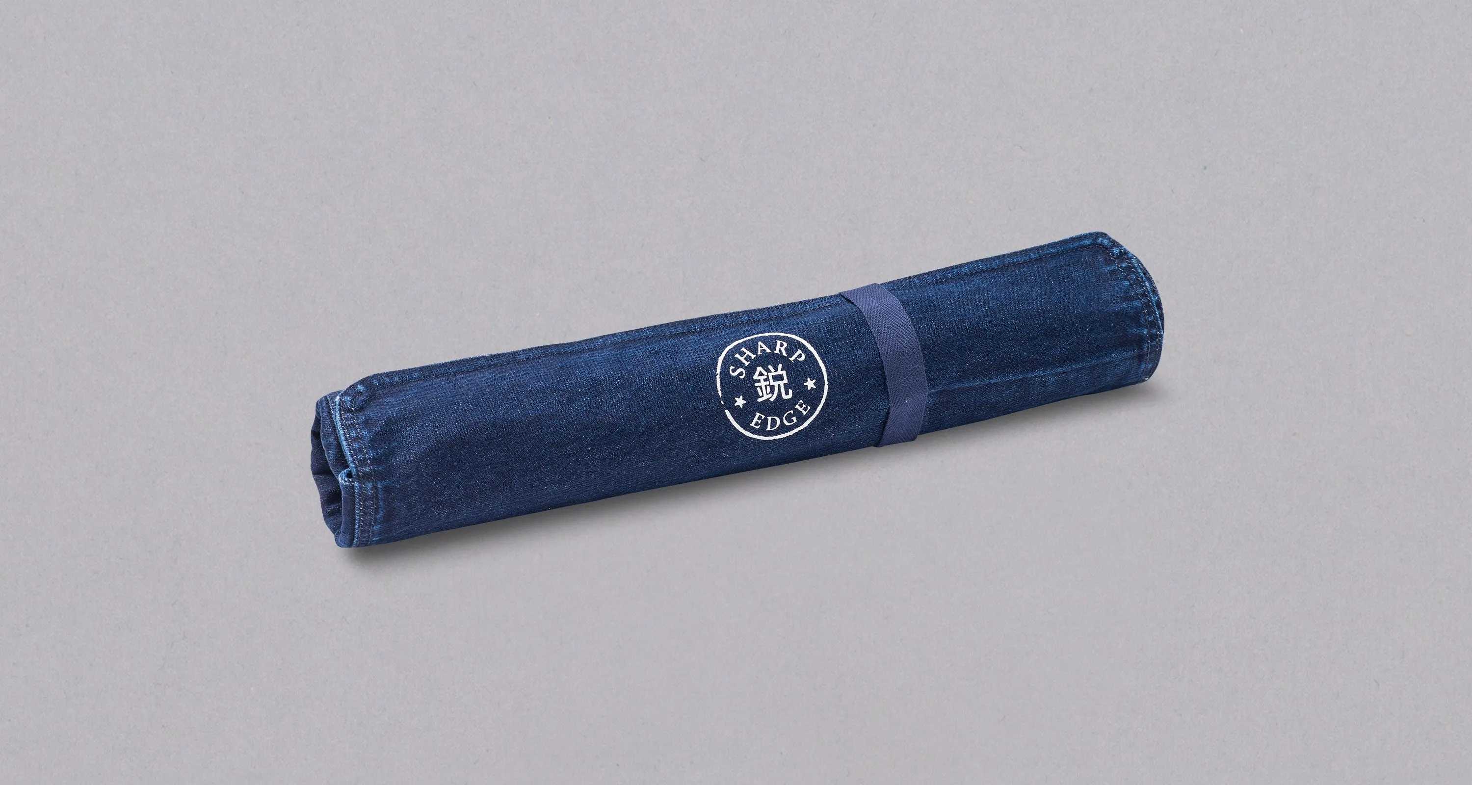 SharpEdge Knife Roll - Dark Denim [3 knives]