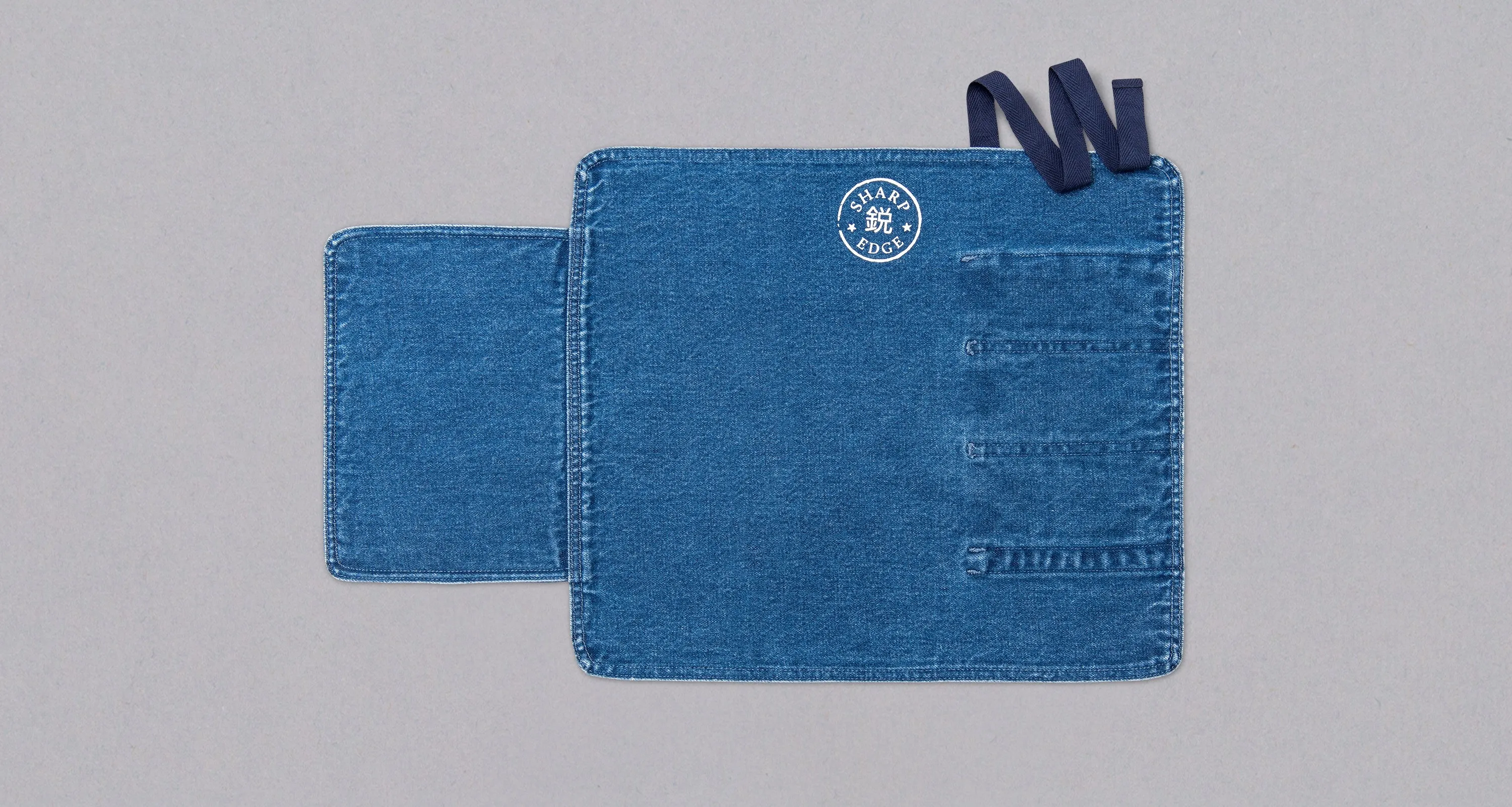 SharpEdge Knife Roll - Denim [3 knives]