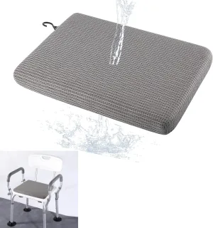 Shower Seat Cushion, Bath Chair Cushion, Bathtub Cushion for Soaking Tub, Shower Pad Non Slip, Shower Safety Mat, Sauna Seat Cushion, Shower Bench Pillow for Sitting
