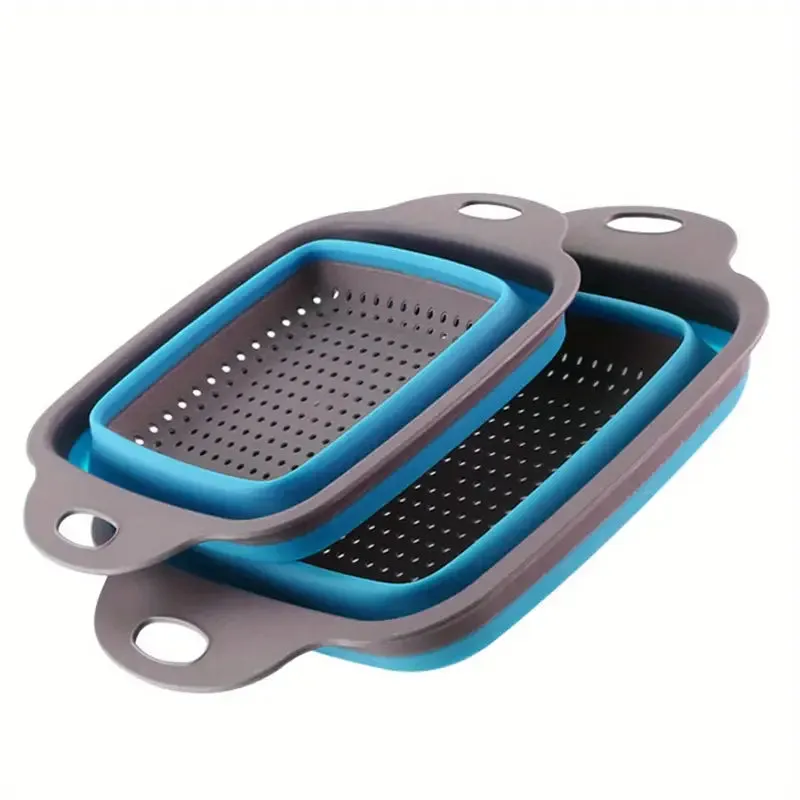 Silicone Collapsible Colander Set