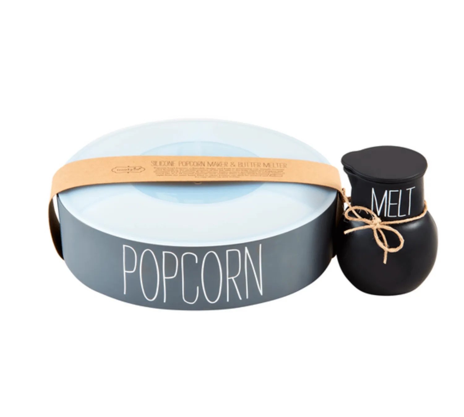 Silicone Popcorn Maker & Butter Melter