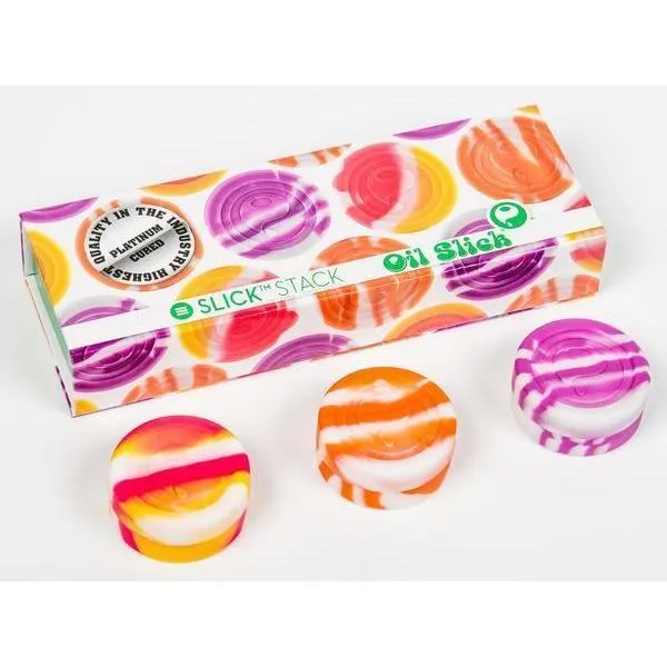 Slick® Stack Silicone Containers