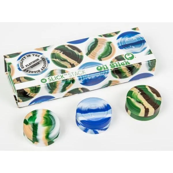 Slick® Stack Silicone Containers