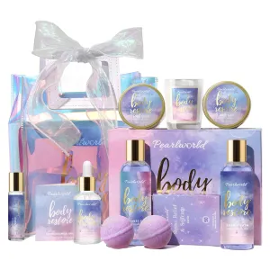 Spa Gift Set for Women, 13 Pcs Luxury Self Care Set, Clean Moisturizing Skin, Relaxation Gifts for Women, Christmas, Valentine's, Birthday Gifts for Mom