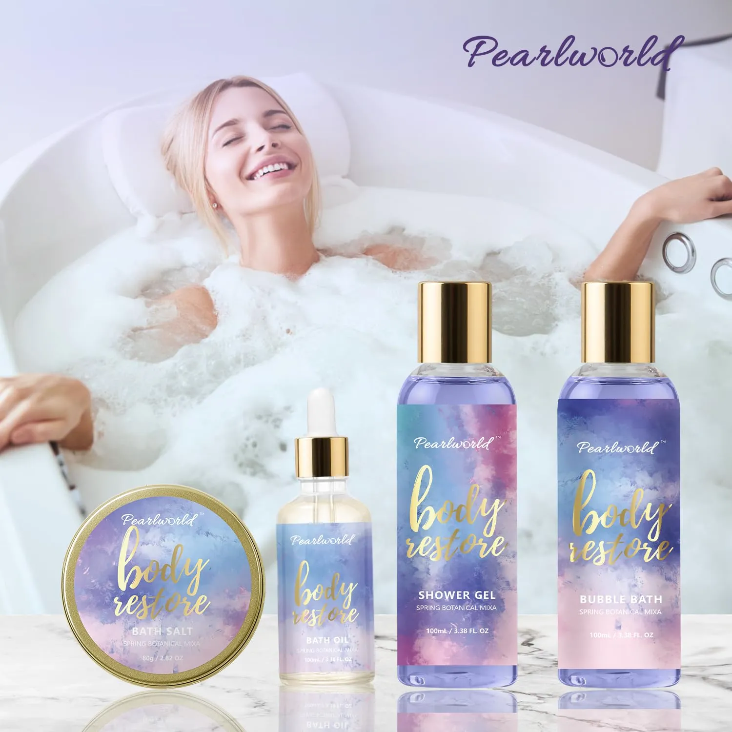 Spa Gift Set for Women, 13 Pcs Luxury Self Care Set, Clean Moisturizing Skin, Relaxation Gifts for Women, Christmas, Valentine's, Birthday Gifts for Mom