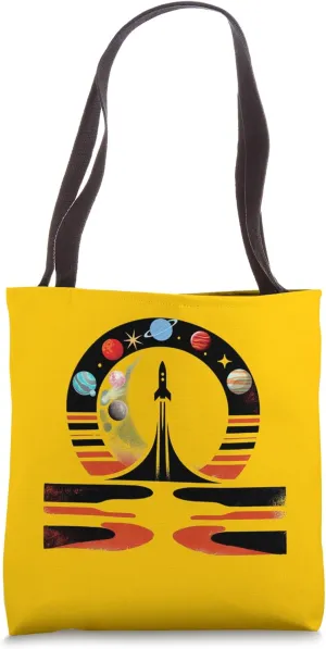 Space Launch Tote Bag