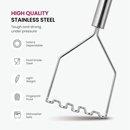 Stainless-Steel 10-piece Utensil Set