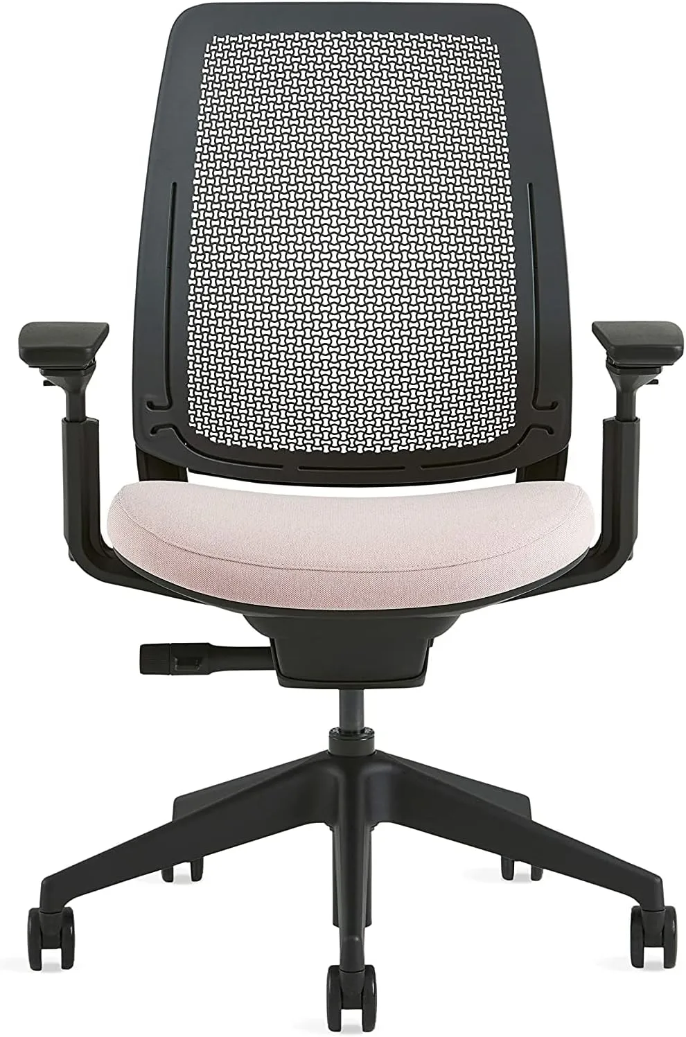 Steelcase Series 2 Office Chair, Air Back, Wheels for Hard Flooring, Era Fabric (Cobalt)