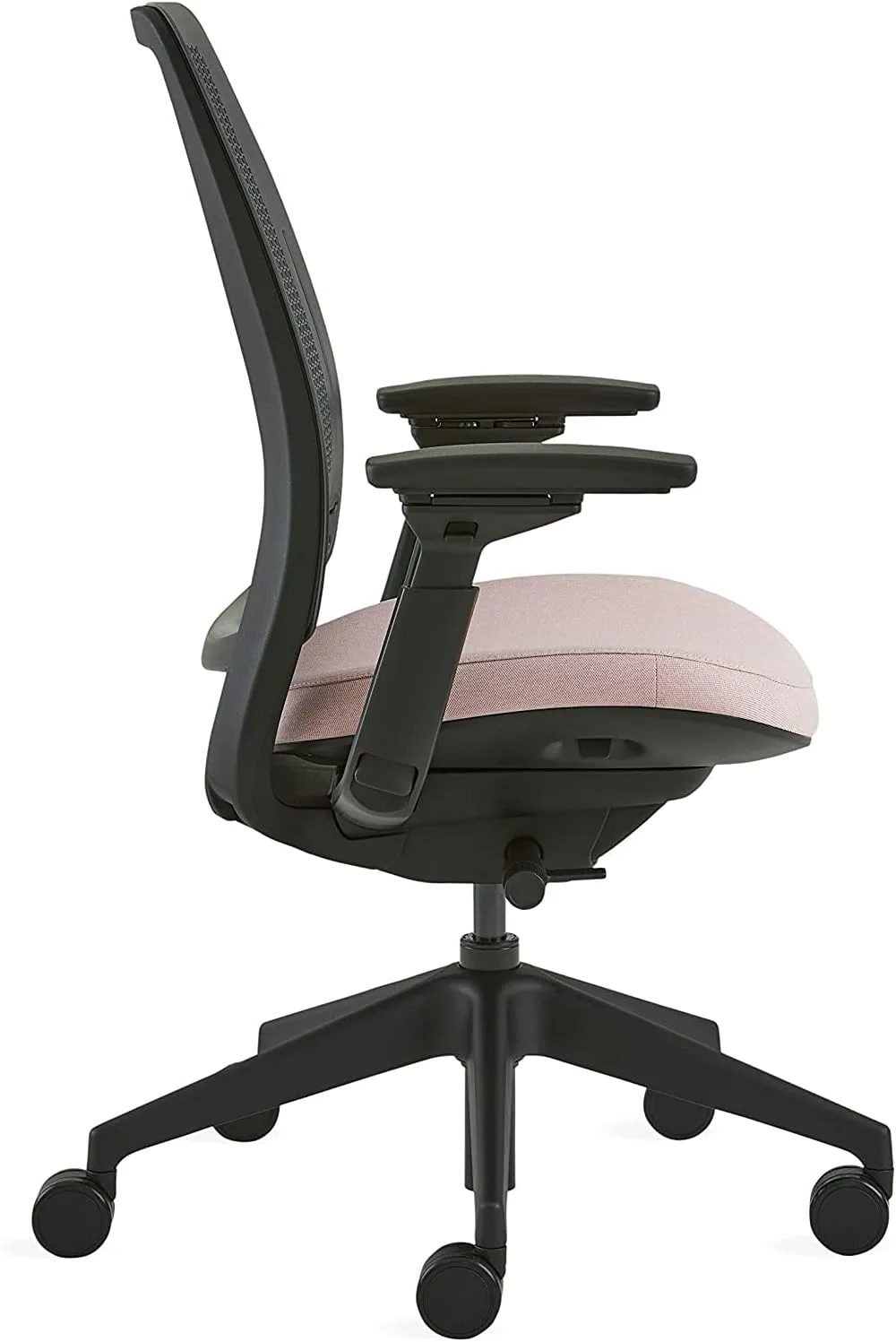 Steelcase Series 2 Office Chair, Air Back, Wheels for Hard Flooring, Era Fabric (Cobalt)