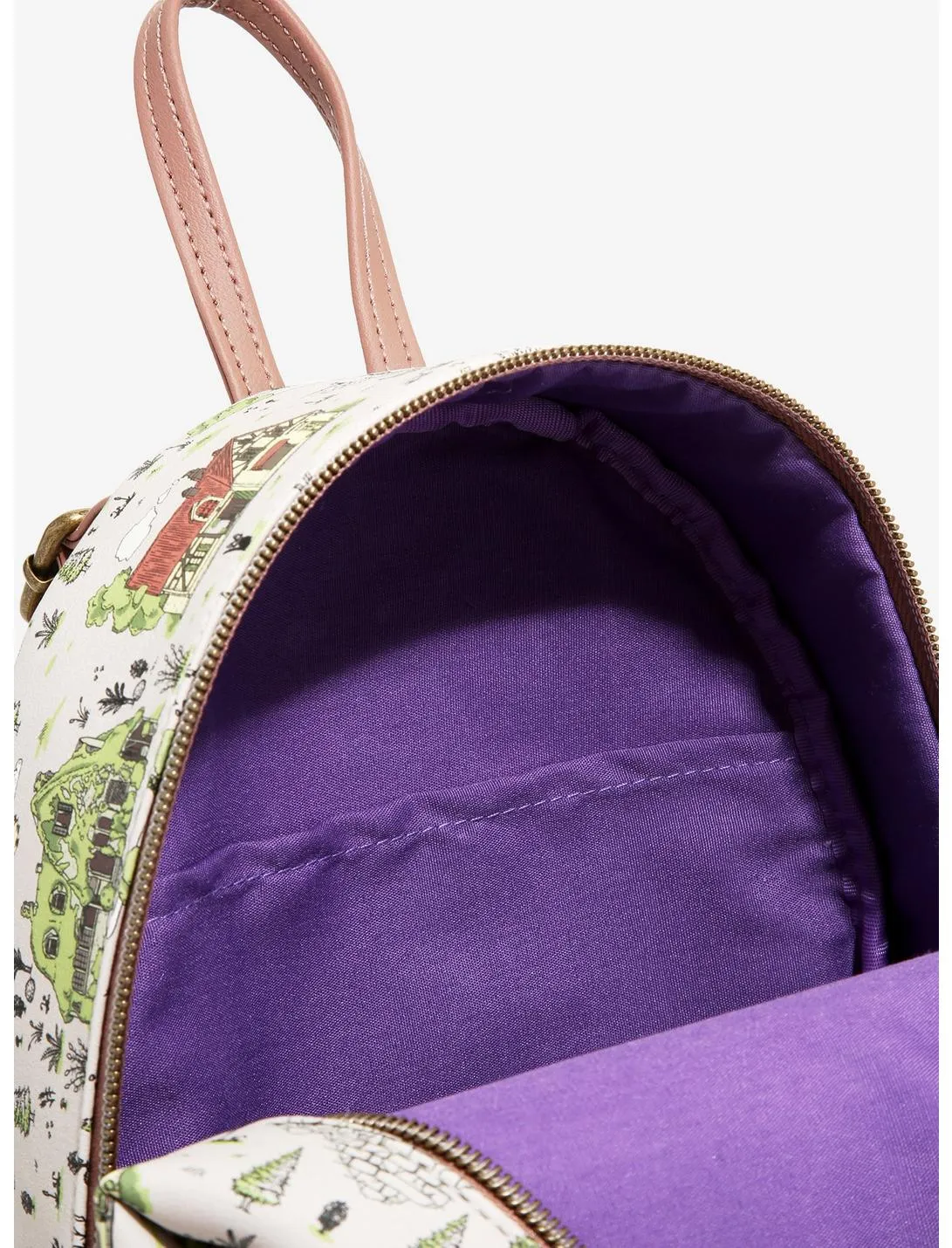 Studio Ghibli Mini Backpack Wallet Set Kiki’s Delivery Service Map Loungefly