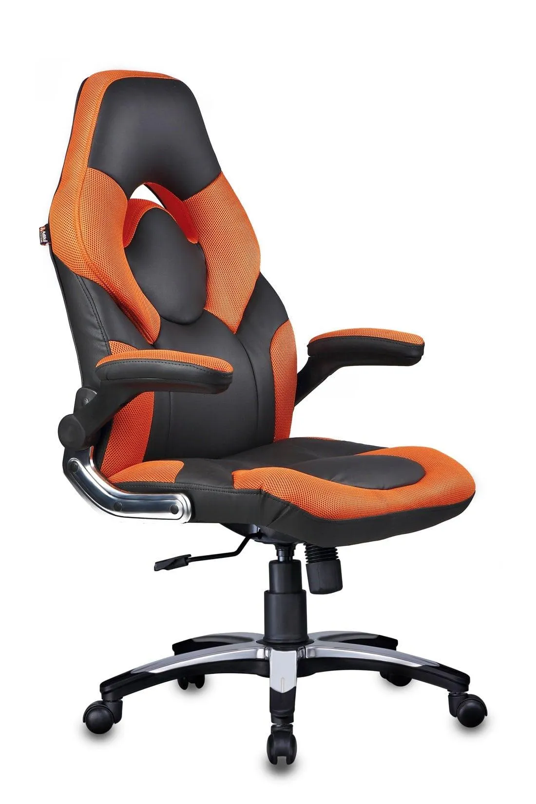 Stylish Designer chair in Black / Orange