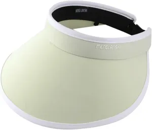 Sun Visor Hats for Women Ponytail Large Brim Summer Beach Hat UPF 50  UV Protection Packable Sun Cap for Travel