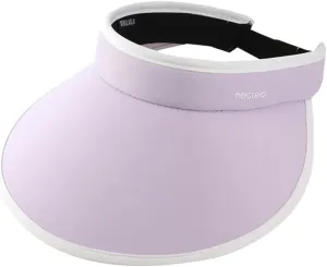 Sun Visor Hats for Women Ponytail Large Brim Summer Beach Hat UPF 50  UV Protection Packable Sun Cap for Travel