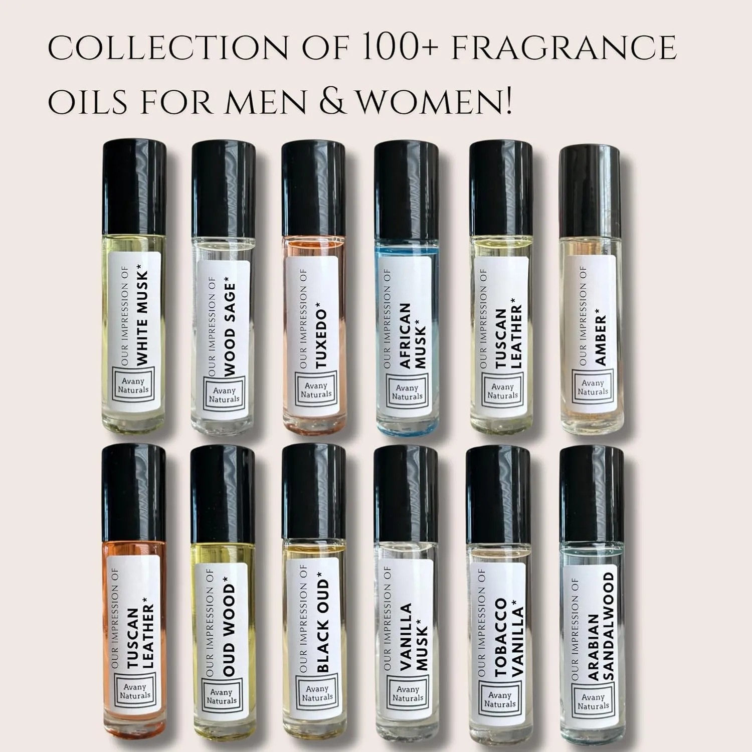 Sweet Perfume Sampler Set Woman - Replicant Perfume, Perfume Oil Long Lasting, Alt Fragrance Body Oil, Gourmand Cologne, 6 Pc (Sweet Woman)