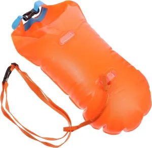 Swim Buoy Dry Bag Swim Safety Float Keep Gear Dry Swim Buoy Float for Open Water, Boating Kayaking Fishing Rafting Swimming Training and Camping