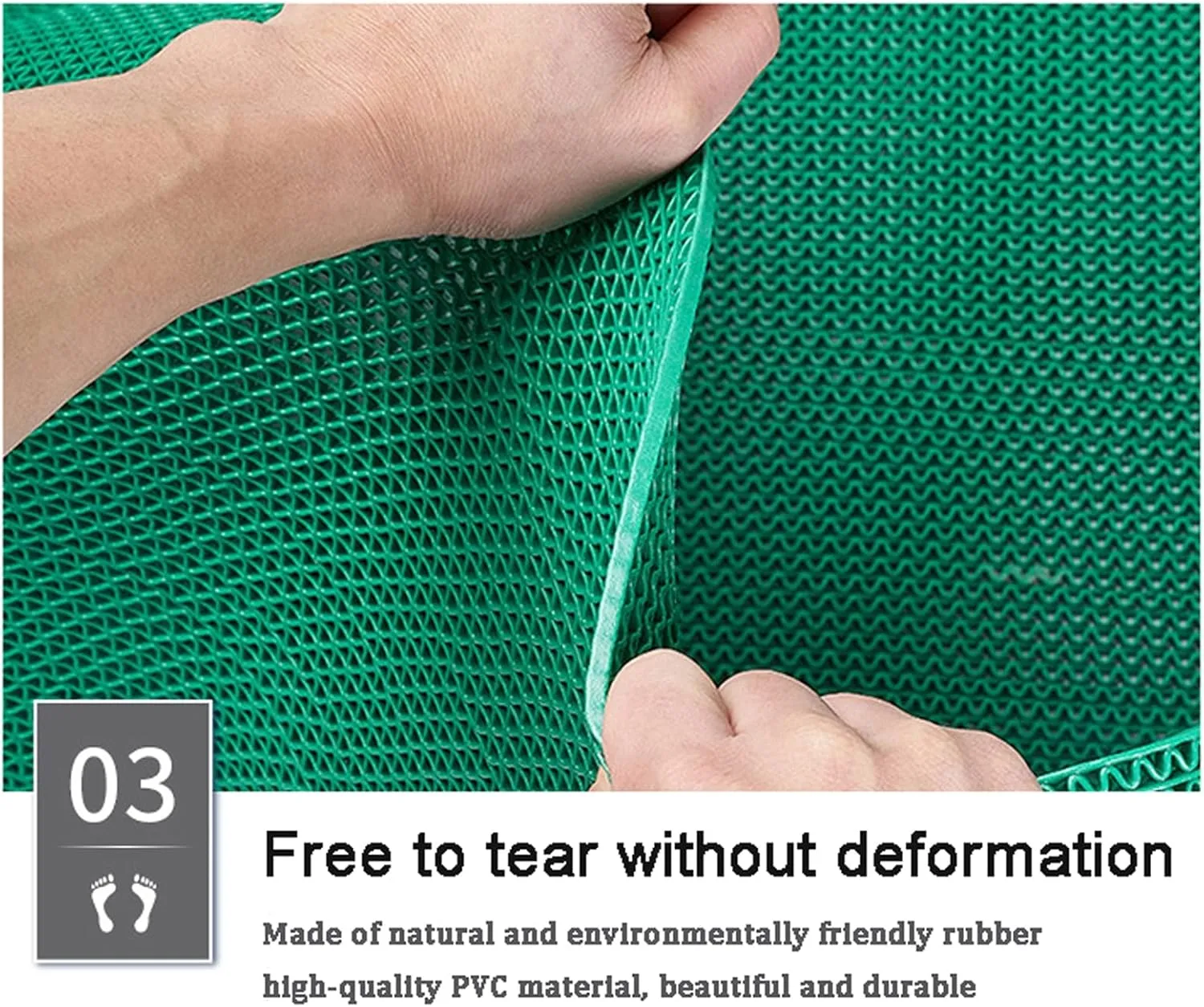 Swimming Pool Mat,Pool Mat for Pool Bottom Deck,Non Slip Under Pool Bottom Pad for Above Ground Pool Mat,Swim Mat,Pool Stair Mat,Drainage Mats,Heavy Duty Floor Mat,Green,0.9×1M/3×3.3FT