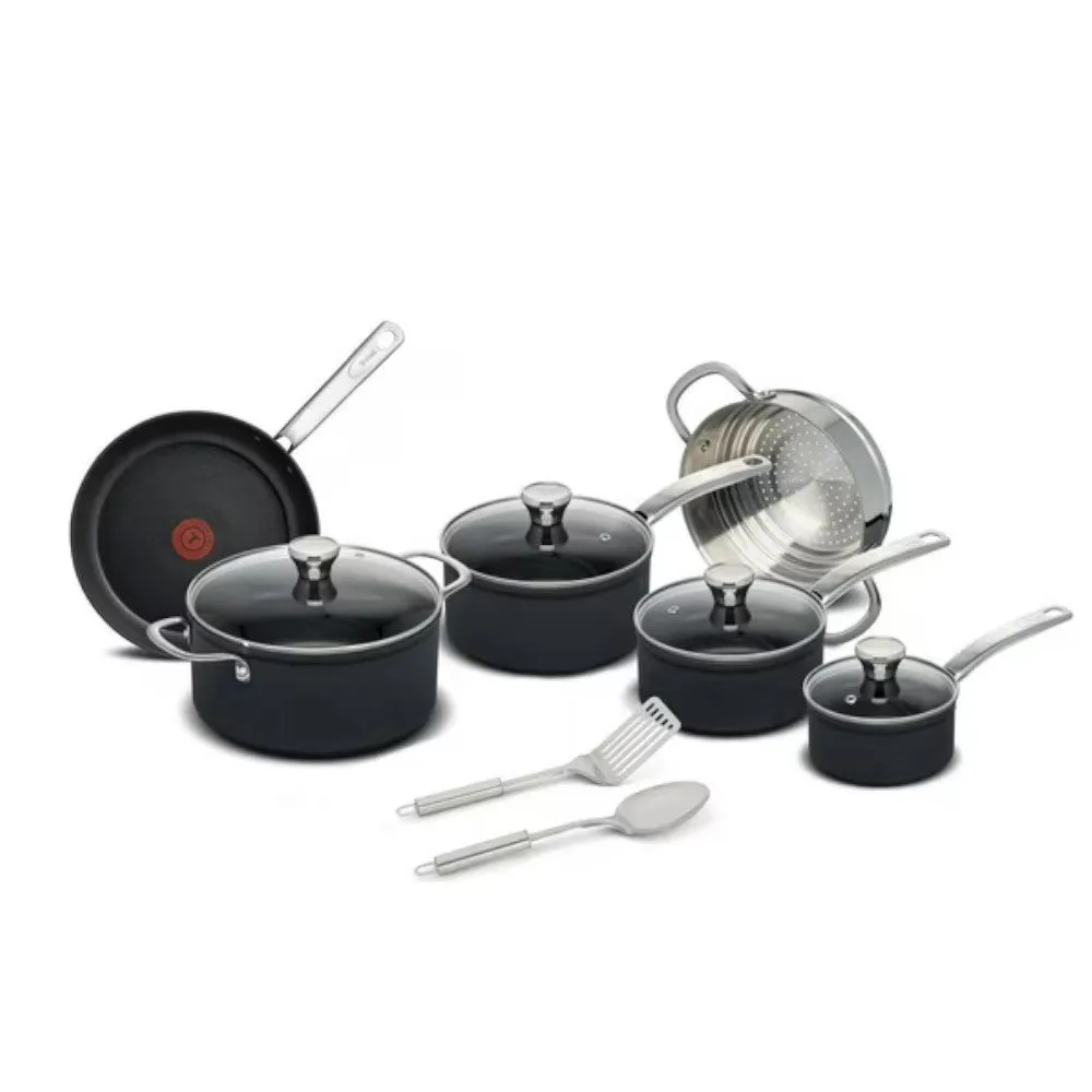 T-FAL H128SC74 Platinum 12-Piece Non-Stick Cookware Set