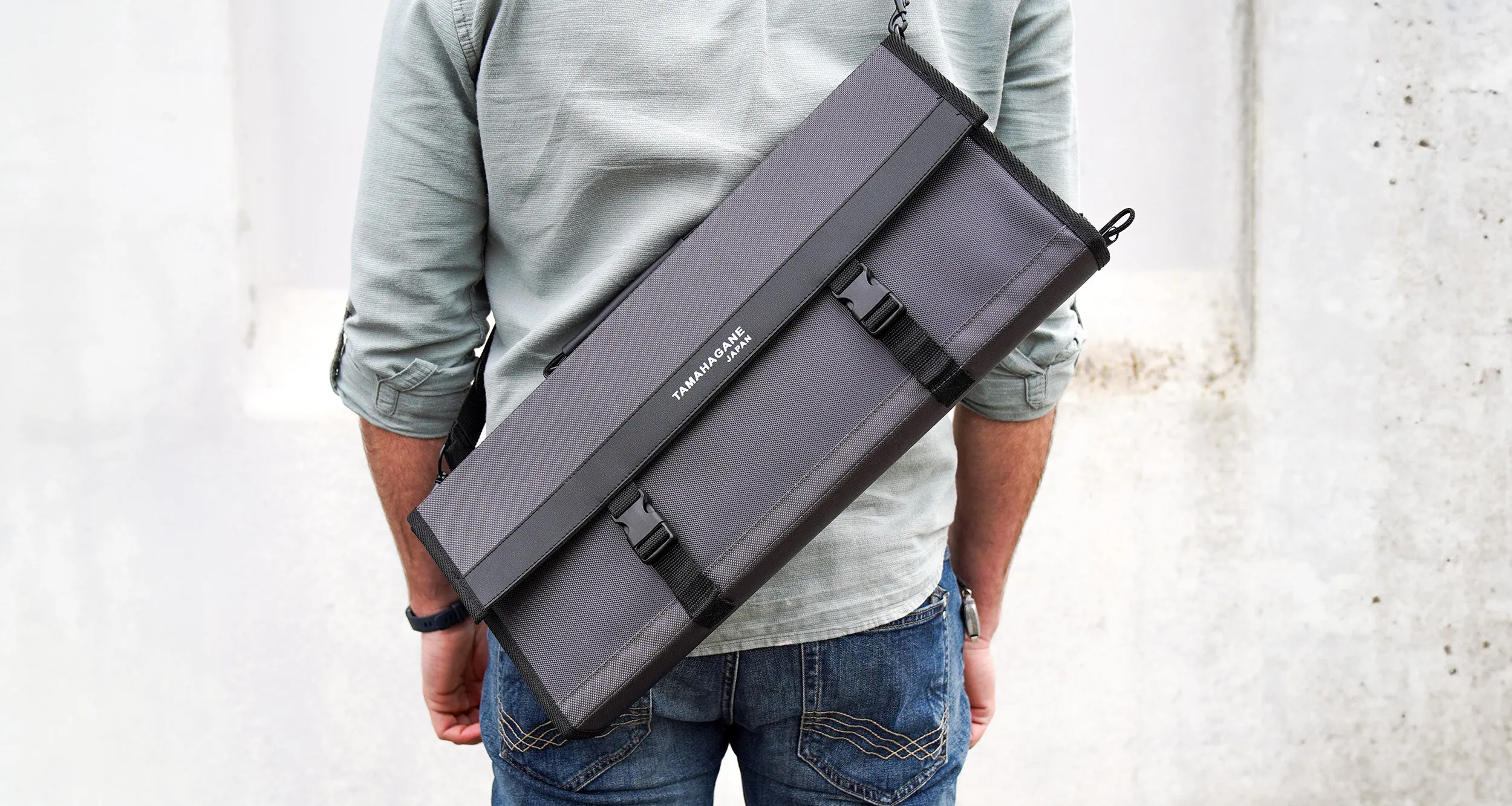 Tamahagane Chef's Knife Bag /  holds 17 knives