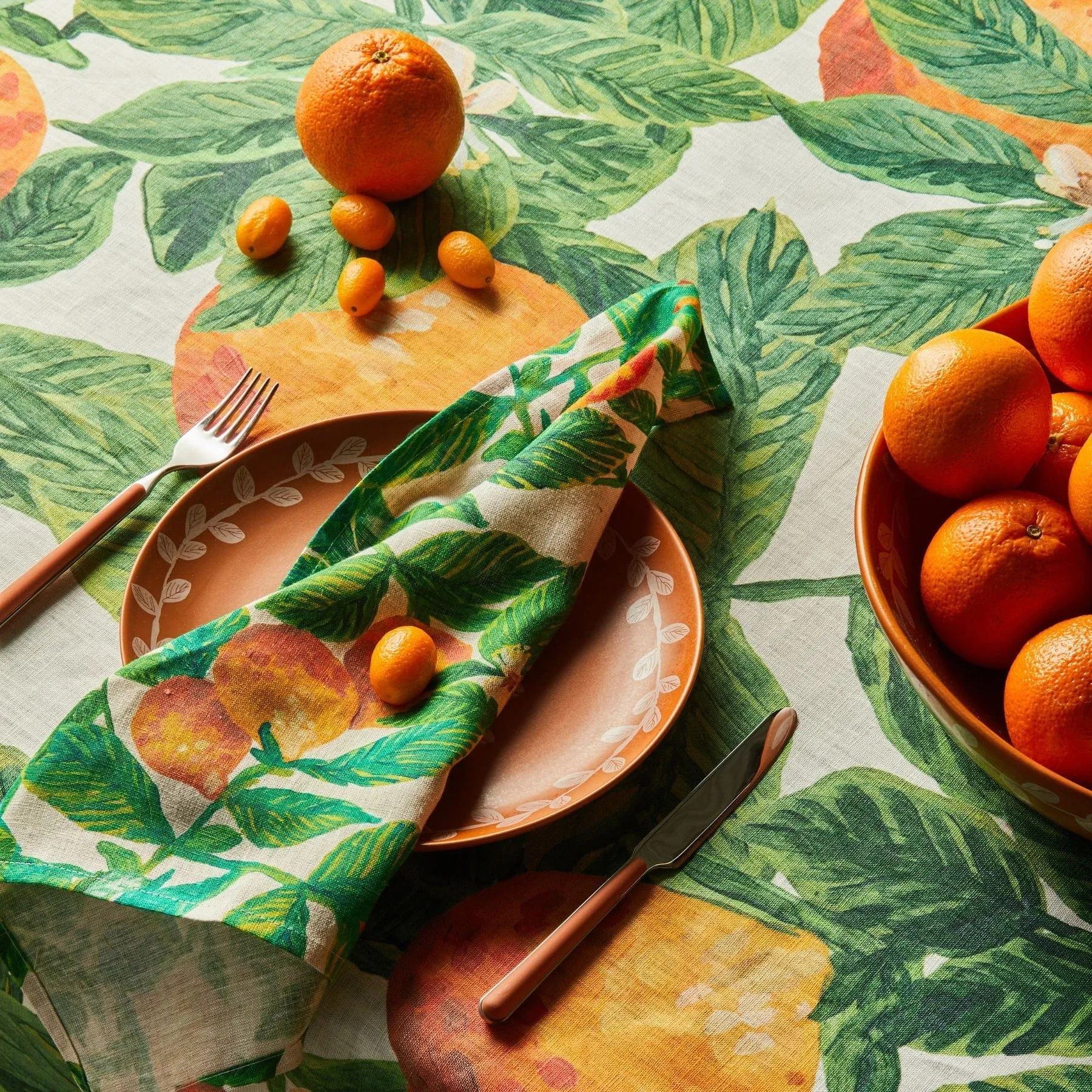 Tangelo Multi Napkins Set of 4