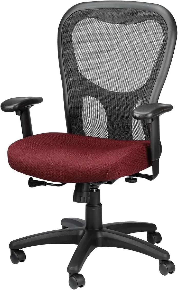 Tempur-Pedic TP9000 Mesh Swivel Task Chair, Burgundy