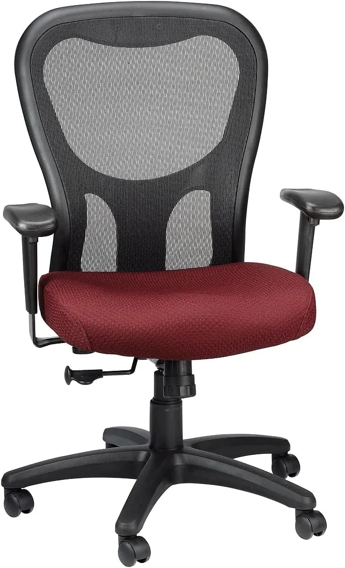 Tempur-Pedic TP9000 Mesh Swivel Task Chair, Burgundy