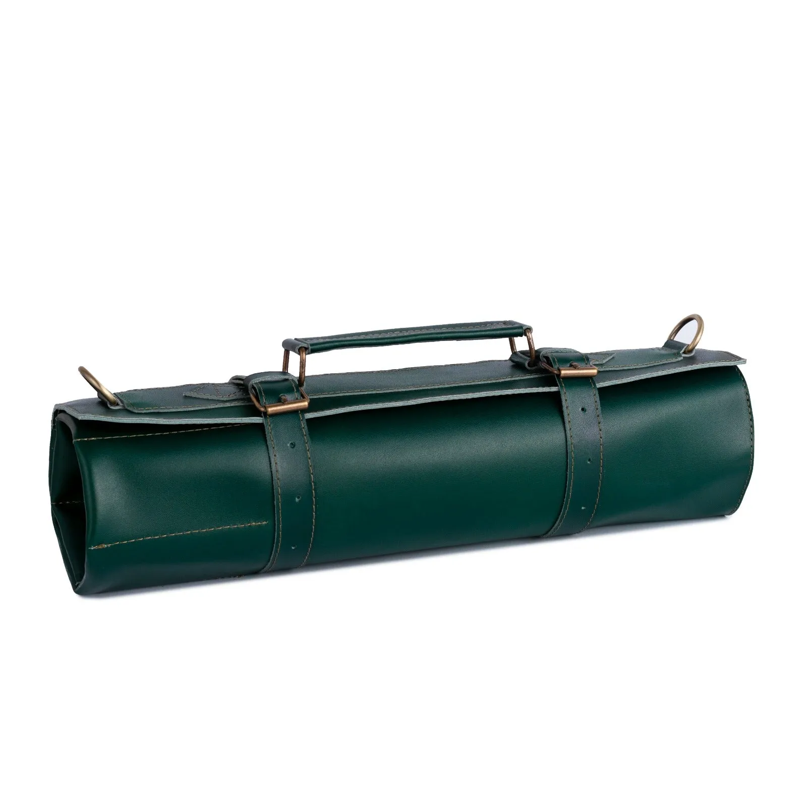 The East Sussex 5 Pocket Full Grain Handmade Leather Knife Roll