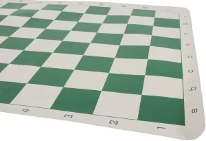 The House of Staunton Regulation Vinyl Tournament Chess Board - 2.25" Squares - Rounded Corners