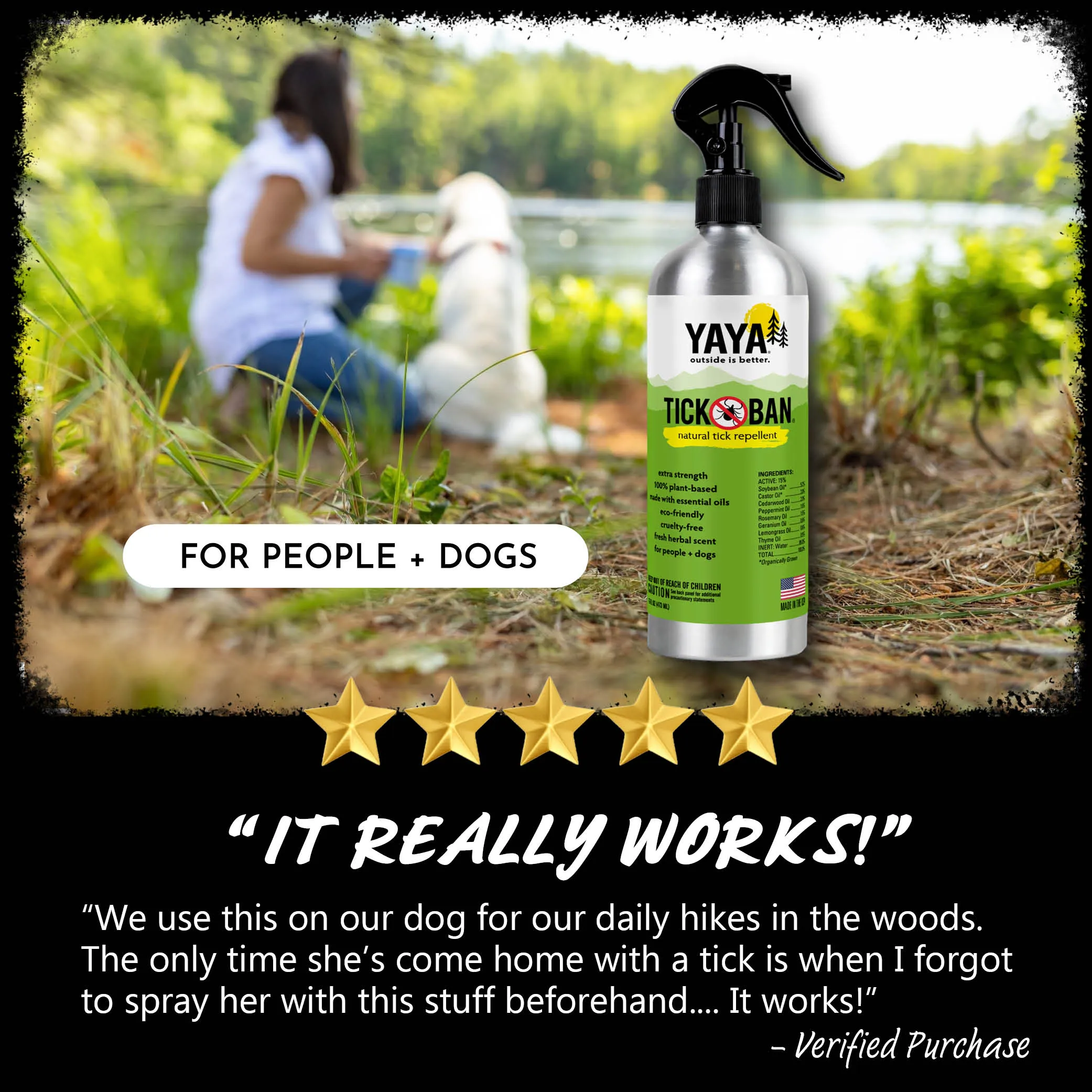 TICK BAN® 16 oz All-Natural Tick Repellent 2-Pack