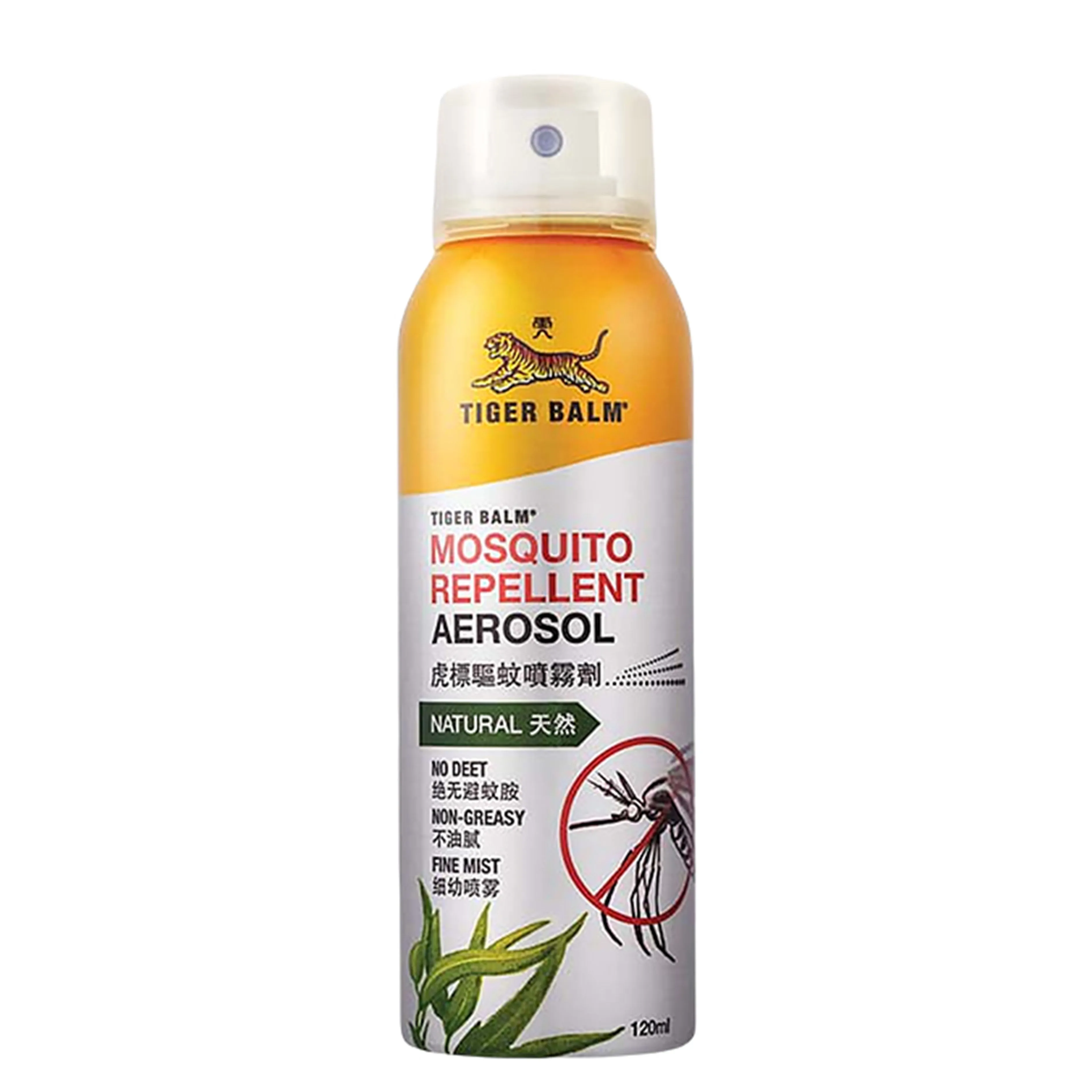 Tiger Balm Mosquito Repellent Aerosol 120mL