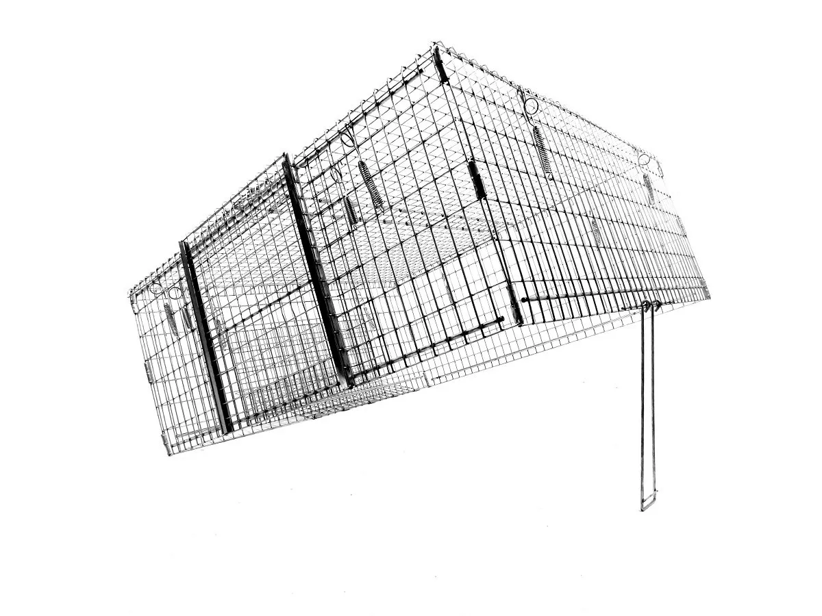 Tomahawk Live Trap - Model DT1 - Tomahawk TNR Series Neighborhood Cats Drop Trap - 36x36x14 Collapsible
