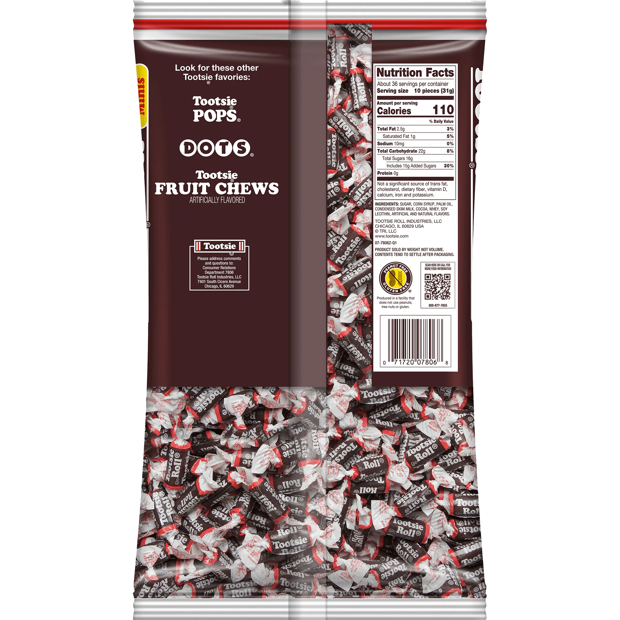Tootsie Roll Chocolate Minis (38.8 oz. / 360 ct. Bag)