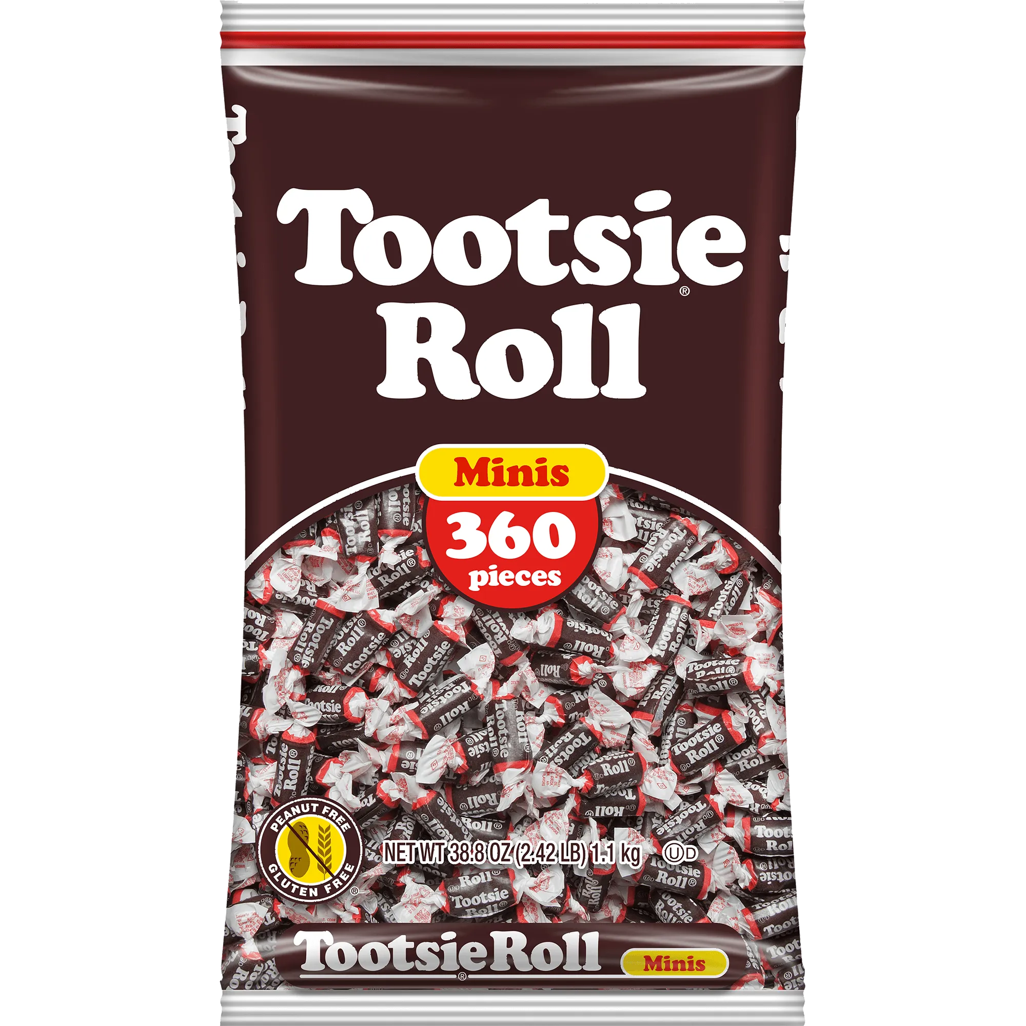 Tootsie Roll Chocolate Minis (38.8 oz. / 360 ct. Bag)