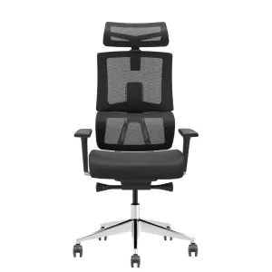 TOP 9 FLOW - Full Mesh Premium Ergonomic Office Chair - Auto adjust lumbar support - Anti Cat Scratch