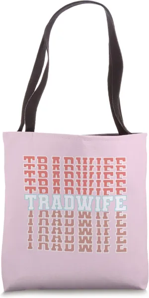 Tradwife American Housewife Traditional Retro Homemaker Tote Bag